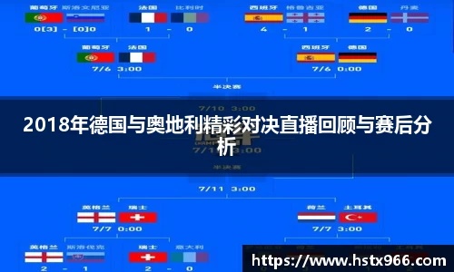 2018年德国与奥地利精彩对决直播回顾与赛后分析